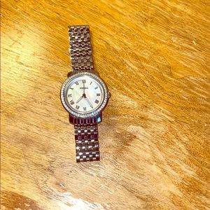 Gunmetal fossil watch